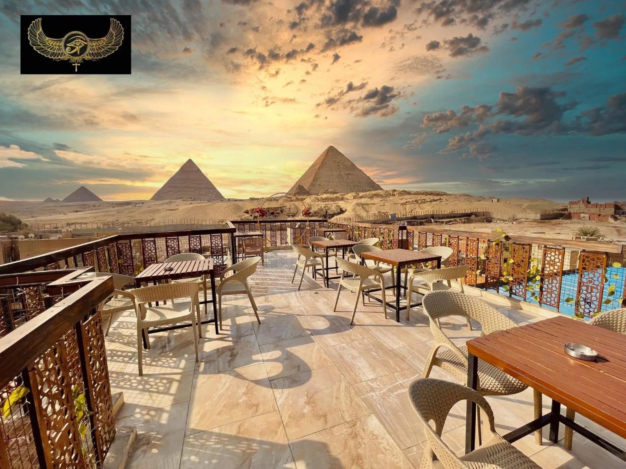 Comfort Sphinx&Pyramids Inn Kafret el-Gabal Buitenkant foto
